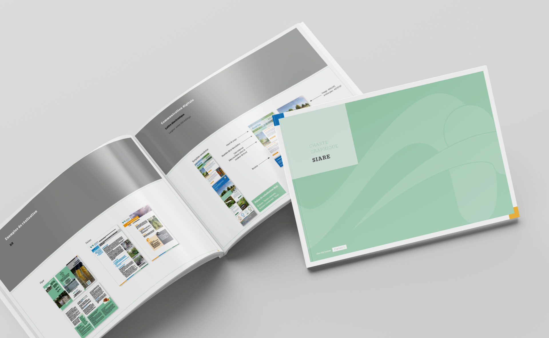 ©Markedia - Le SIARE - Conception graphique - Charte graphique