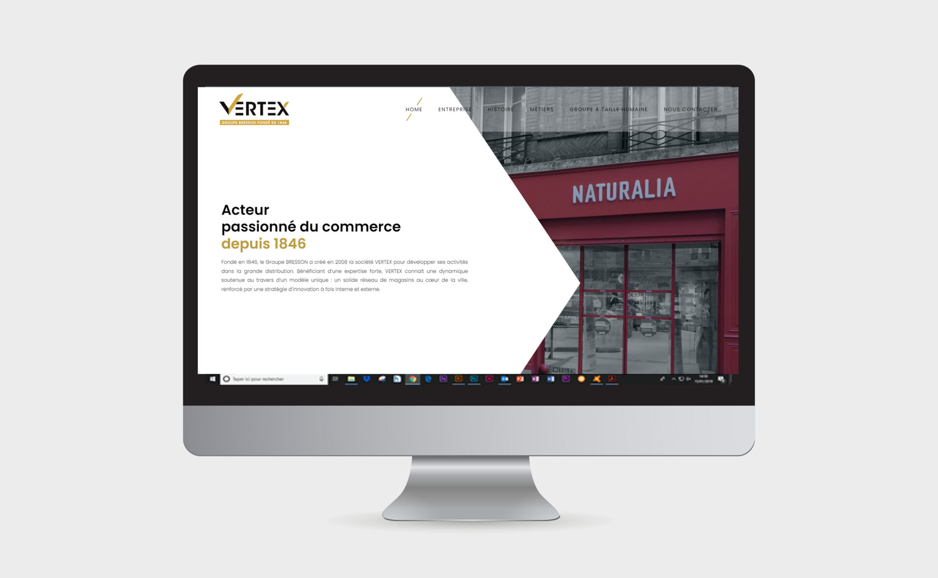 ©Markedia - VERTEX - Rédactionnel du site web